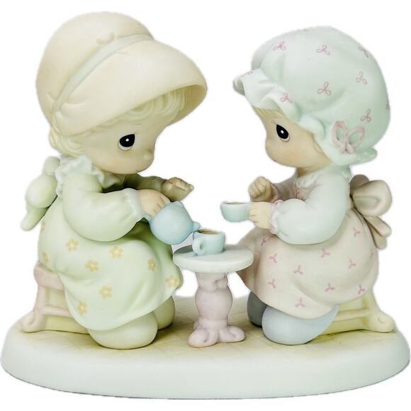 Precious Moments FRIENDSHIP HITS THE SPOT 1988 Figurine #520748 Boxed - Picture 1 of 13